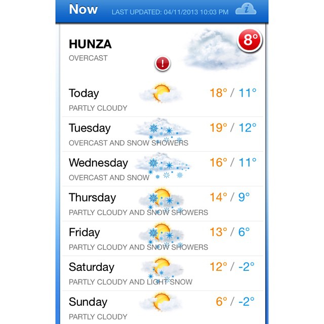 1st Snow Fall Tomorrow ? | #Karimabad, #Hunza Valley | #Gilgit-#Baltistan, Northern #Pakistan