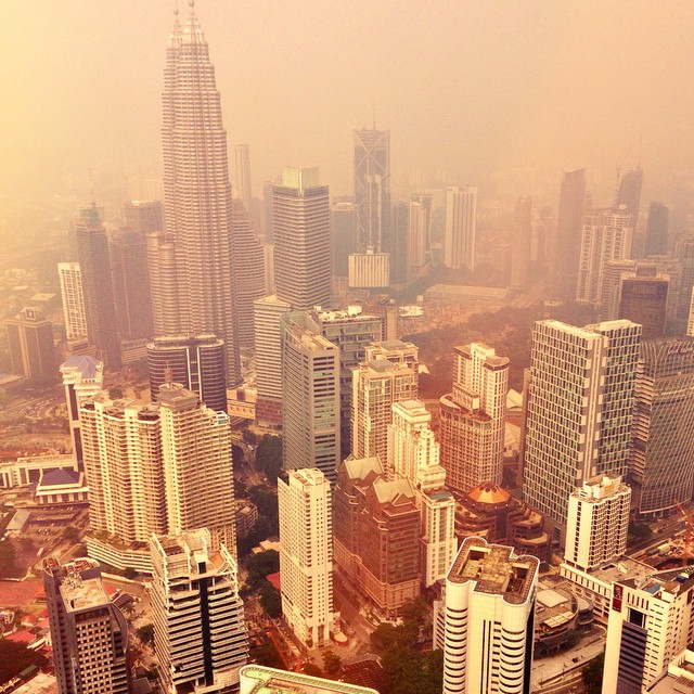 Open Deck View. Jerebu. | #KLTower | Kuala Lumpur | Malaysia