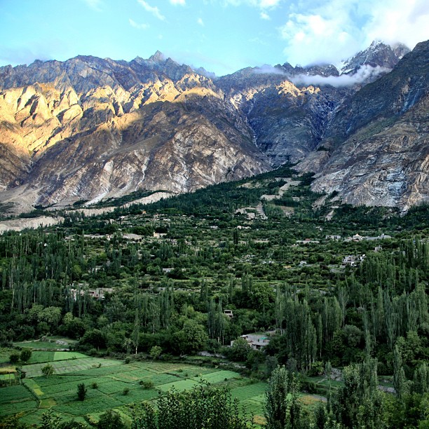 Normal View from Baltit Inn Hotel | Karimabad, Hunza Valley | Gilgit-Baltistan | Northern PAK