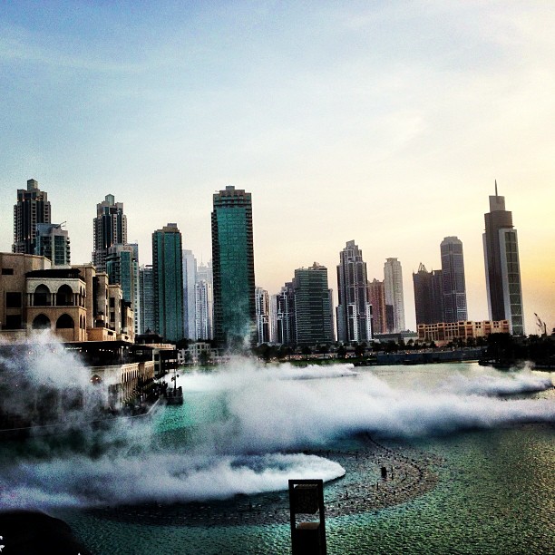 Smoke In The Water | The Fountain | Dubai Mall, Near Burj Khalifa | Dubai UAE