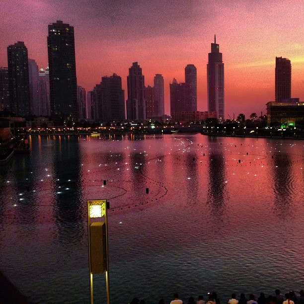The Fountain | iPhoneography | Dubai Mall, Near Burj Khalifa | Dubai UAE