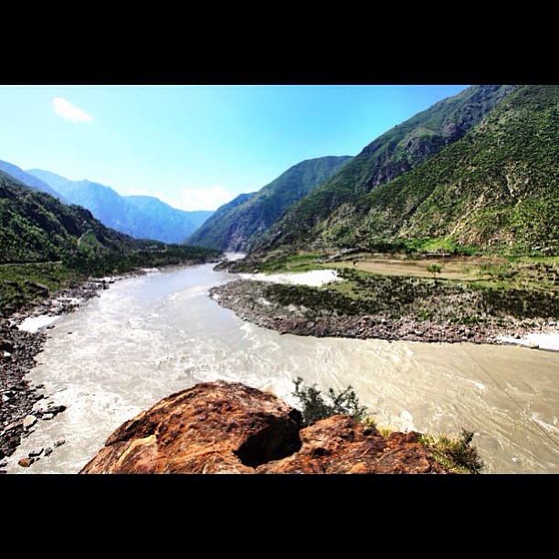 The Mighty Indus River | Near The Karakoram Highway Monument | Karakoram Highway | Indus Kohistan Region | Khyber Pakhtoonkhwa Province, Pakistan