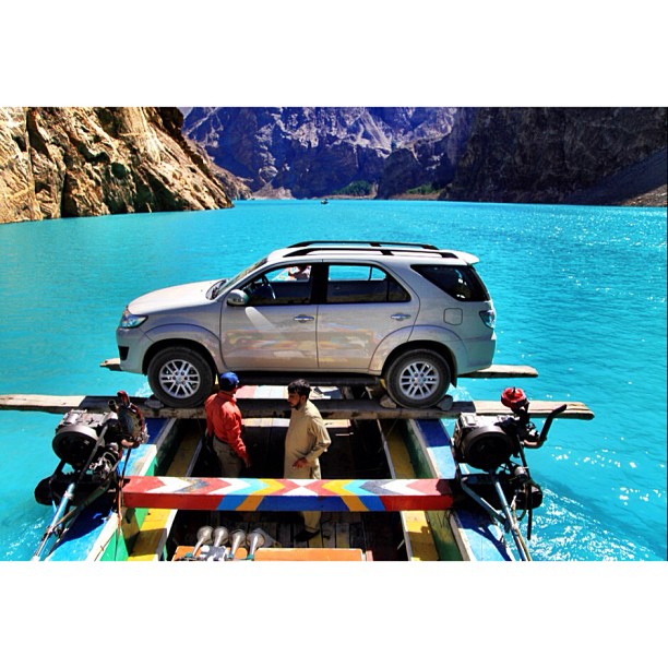 Adnan the Boat Owner Had a Serious Meeting with the Tariq the Fortuner Driver | Move Over NatGeo, This Is The Real Extreme Engineering | Blocked #Karakoram Highway | #Attabad Lake, #Hunza Valley | Gilgit-Baltistan, Northern #Pakistan