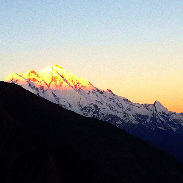 Soft Light | Rakaposhi Peak | Eagle Nest Hotel, Duikar | Hunza Valley | Gilgit-Baltistan, Northern Pakistan