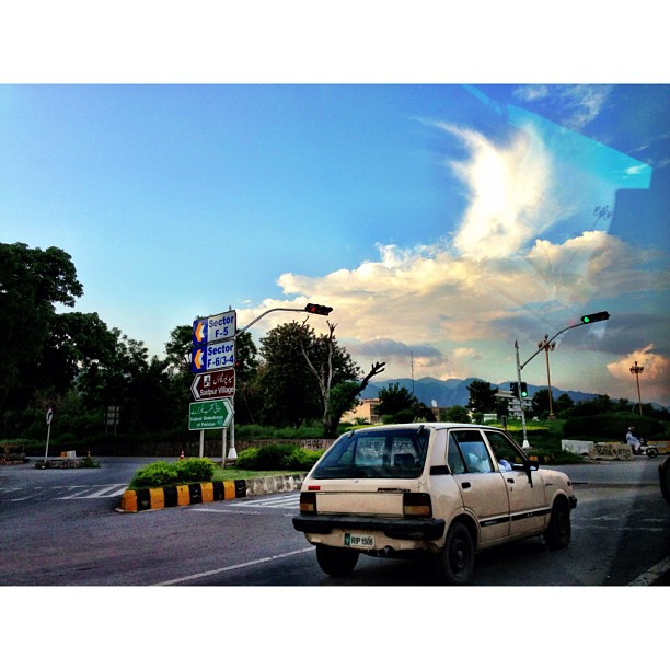 Hati Tertawan Dengan Awan Gemawan Selepas Hujan | Constitution Avenue | #Islamabad, Pakistan
