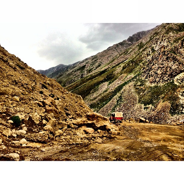 Descending To Naran | Babusar Top at 4,173m | #Babusar Pass | Highest Road at #Kaghan Valley | iPhoneography | Northern Pakistan Trip 2013 | #Khyber Pakhtoonkhwa Province, #Pakistan