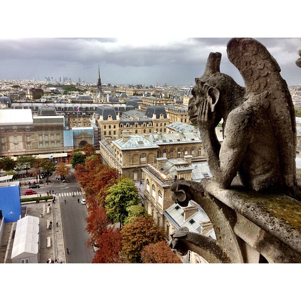 Banyak Ah Masalah Negara Nak Kena Settle, Tetiba Dah Autumn! | Cathederal de Notre Dame | Autumn 2013 | iPhoneography | #JJCMPaghis | Paris, France