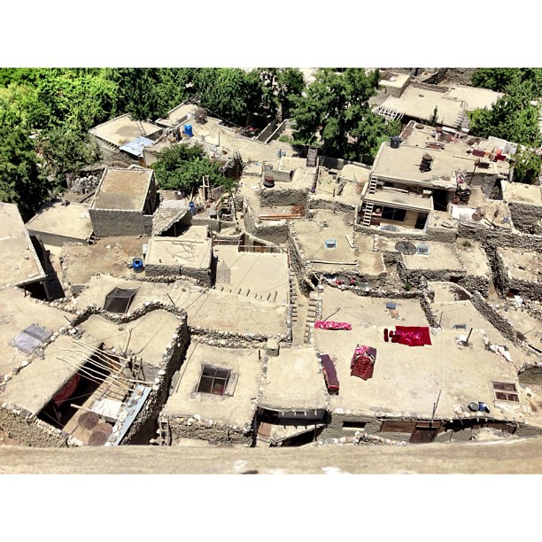 Rooftop View | #Altit Fort | Altit Village | #Karakoram Highway Journey | #Hunza Valley | #iPhonegraphy | #Gilgit-Baltistan Region | Northern #Pakistan