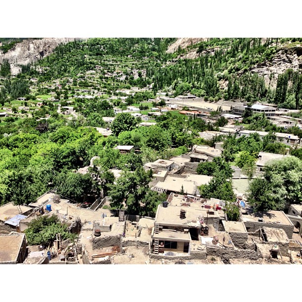 Another View | #Altit Fort | Altit Village | #Karakoram Highway Journey | #Hunza Valley | #iPhonegraphy | #Gilgit-Baltistan Region | Northern #Pakistan