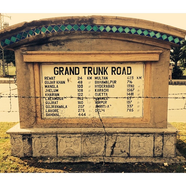 Old Grand Trunk Road @ GT Road Signage | Near Rangers Field | #Rawalpindi, Pakistan