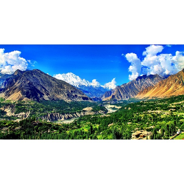 Saujana Mata Memandang | View Of #Hunza Valley from #Baltit Fort | Road Less Travelled | #Gilgit-Baltistan Region | Northern #Pakistan