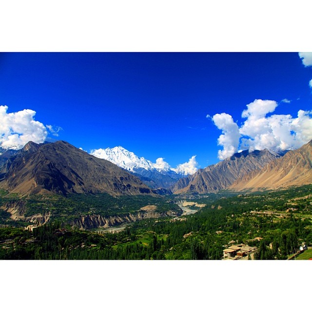 #Rakaposhi Mountain Right Before Your Eyes | #Karimabad Village | #Hunza Valley | Gilgit-Baltistan Region, Northern #Pakistan