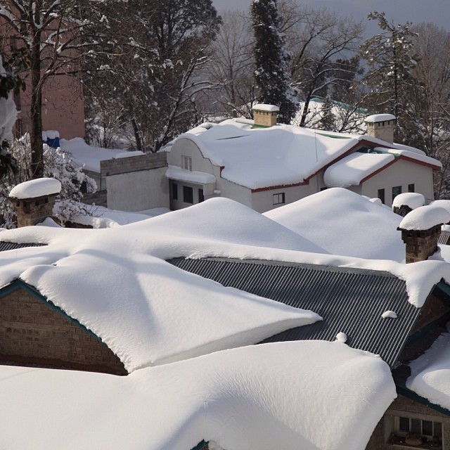 Thick Snow | #Winter 2012 | On the Way to #Kashmir Point | #Murree Hill | The #Galliyat | Punjab Province | #Pakistan