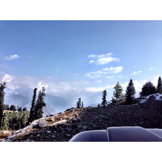 Jeep Ride | 1st Snowfall of this Winter Season | #Siri #Paye Meadows | #Shogran Meadows | #Kaghan Valley | iPhoneography | #Winter 2013 | Khyber #Pakhtunkhwa Province, #Pakistan