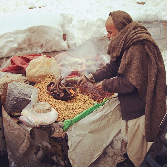 Moong Phali or Ground Nuts | #Murree | Winter 2012 | Punjab Province, #Pakistan