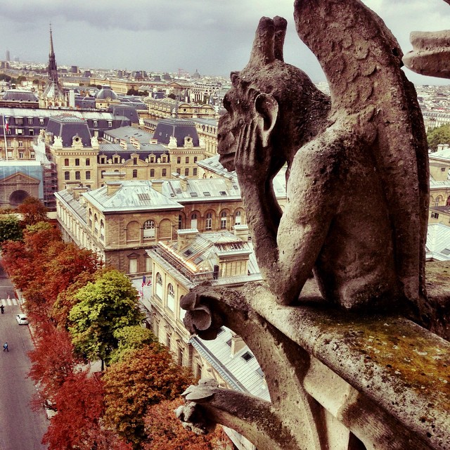 #NotreDame de #Paris | Ile de la Cite | #Gargoyles | Throwback #JJCMPaghis #Autumn2013 | 1345 | Coronation of Napoleon 1804 | 387 Steps | Paris | France