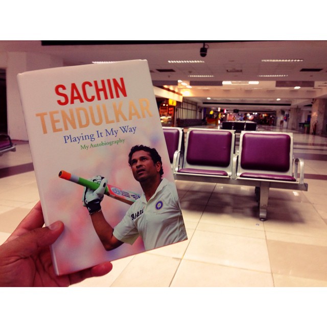 Playing It My Way by #SachinTendulkar | Hard Cover INR900 | Gate 15 | Chennai International Airport | #Chennai சென்னை | #TamilNadu State | India