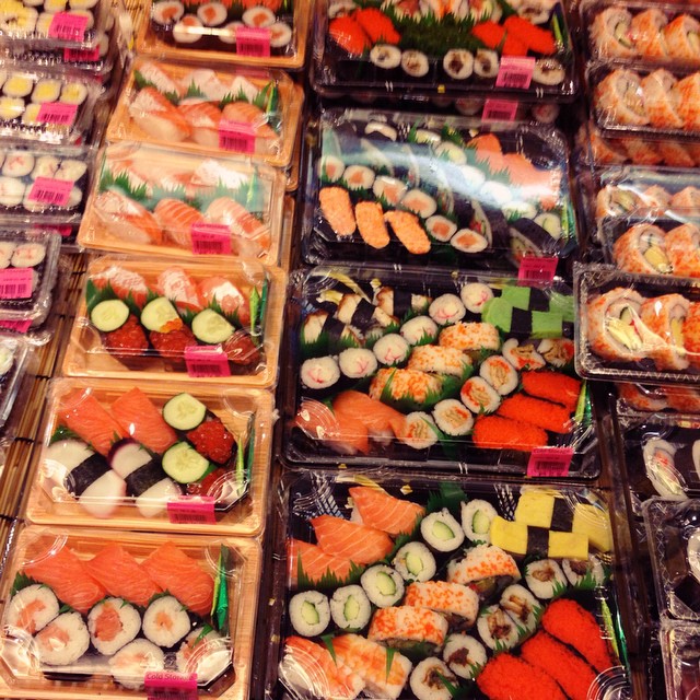 United Colours of #Sushi | Cold Storage | #KLCC | Kuala Lumpur | Malaysia #ColourBlock